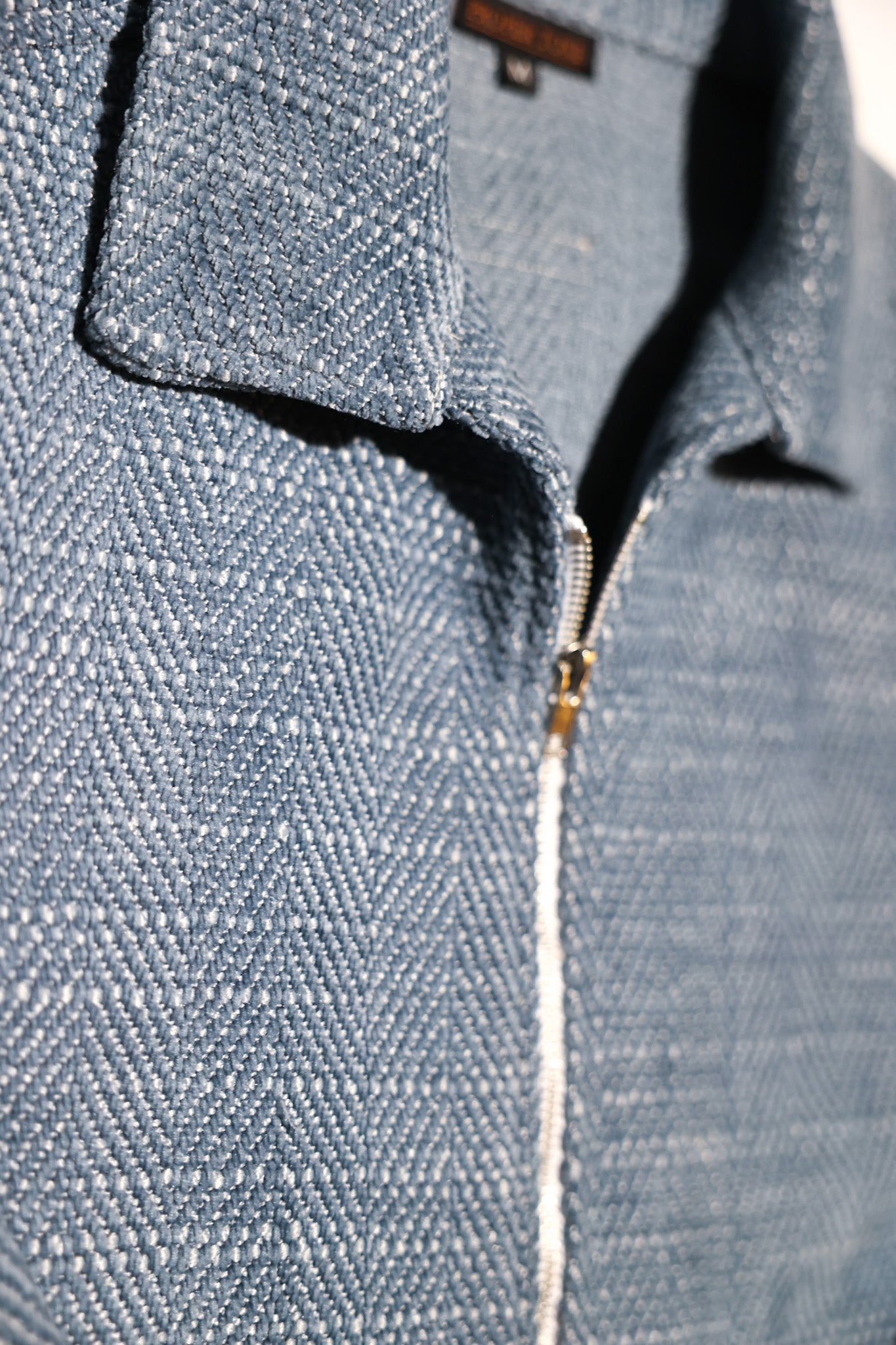 Light blue soft textured