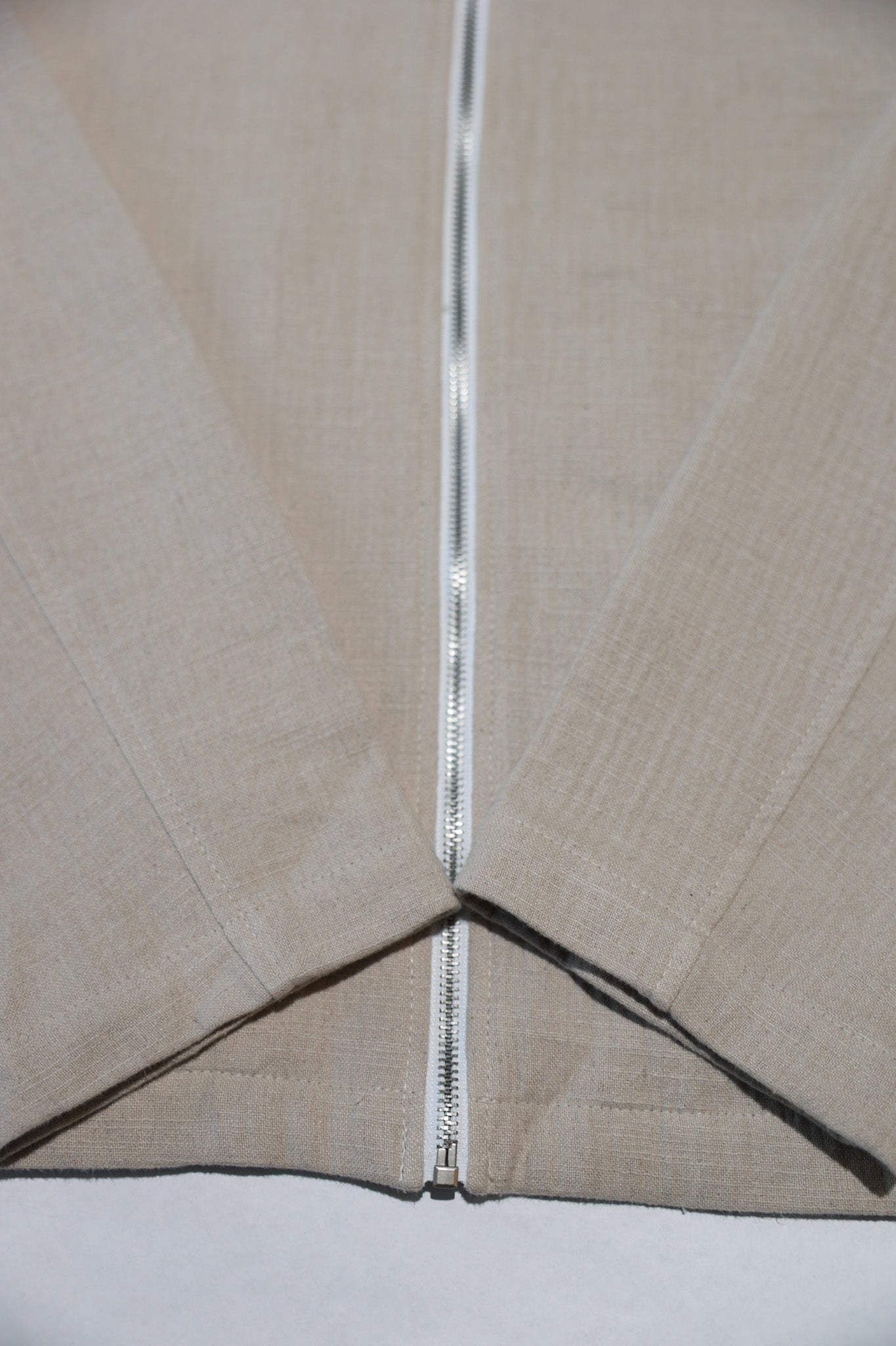 Cotton linen light beige