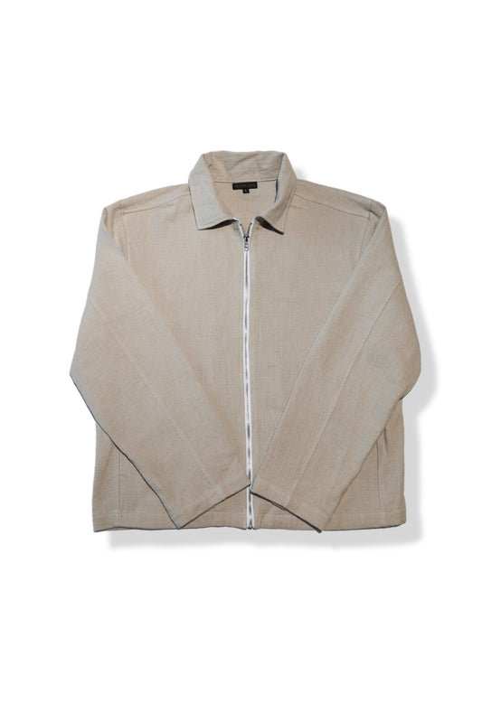 Cotton linen light beige